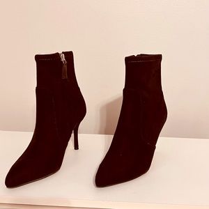 Nine West Suede Ankle Boots have never been worn